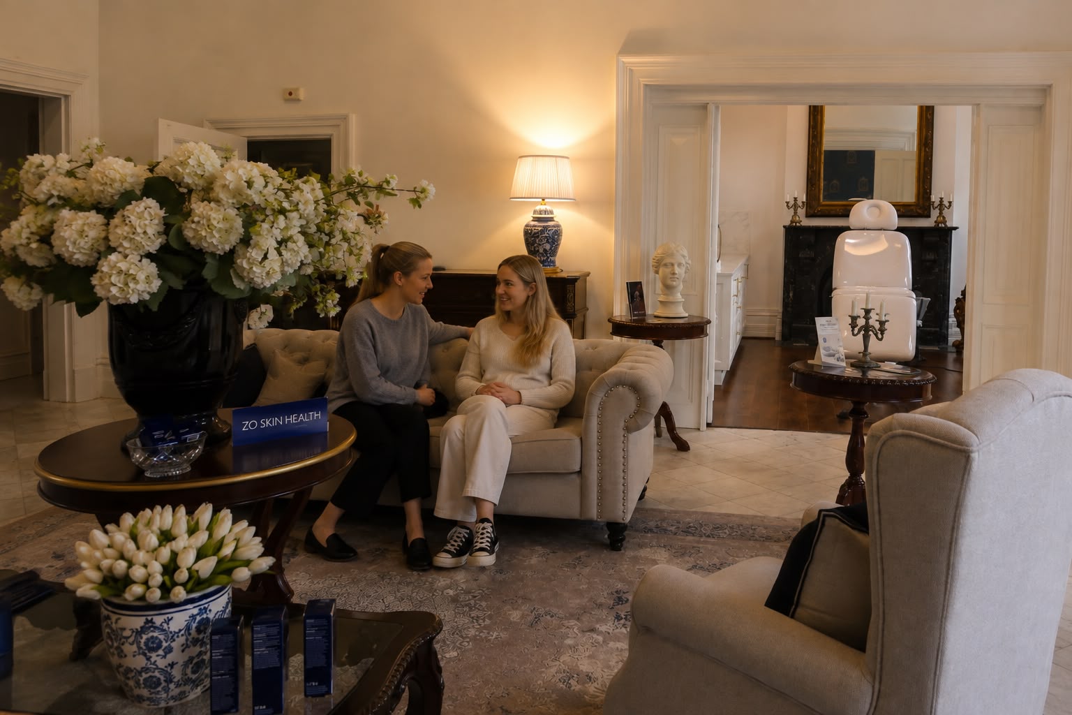 Consultation lounge at The Heritage Aesthetics Clinic