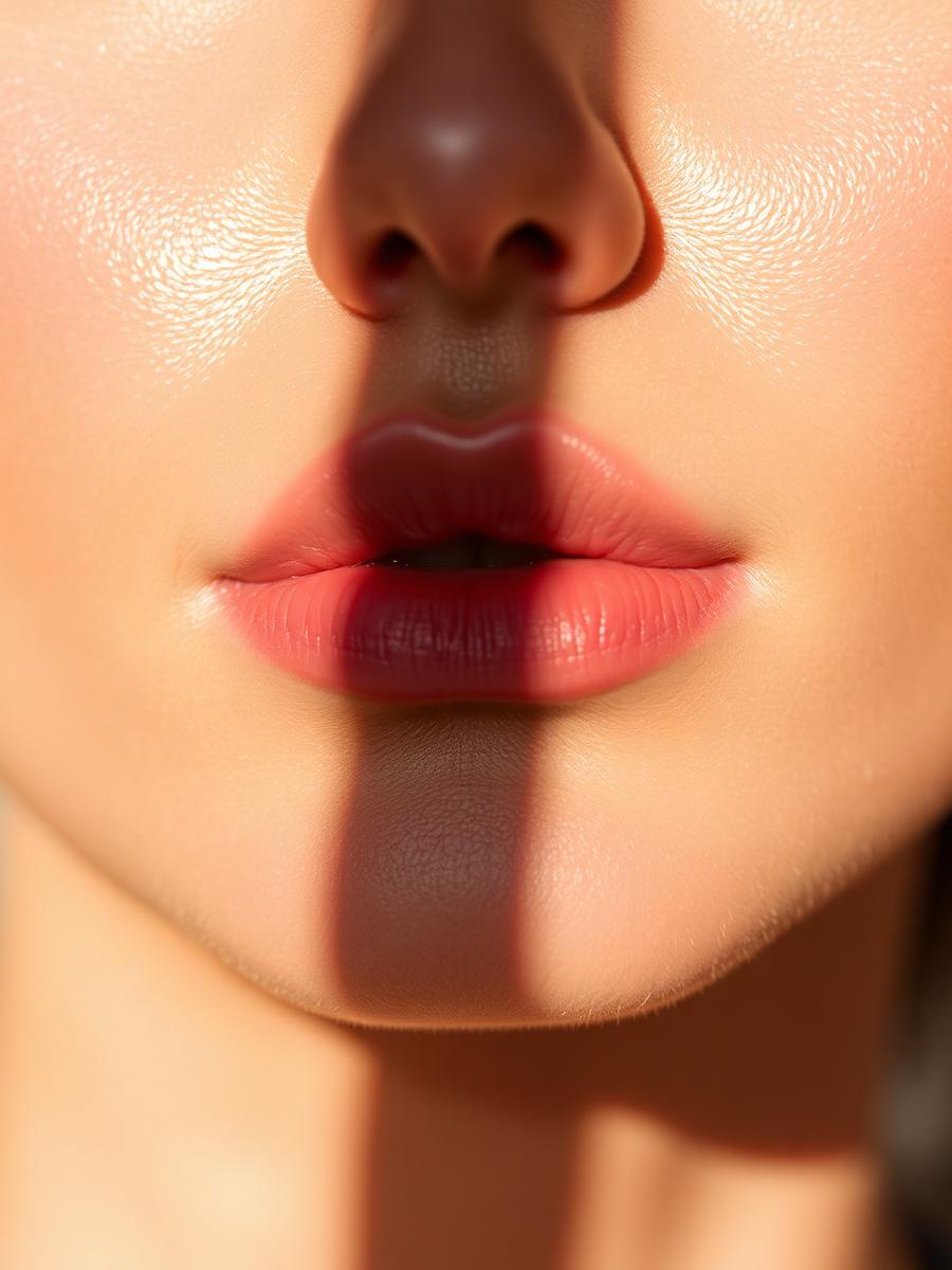 Balanced lower face